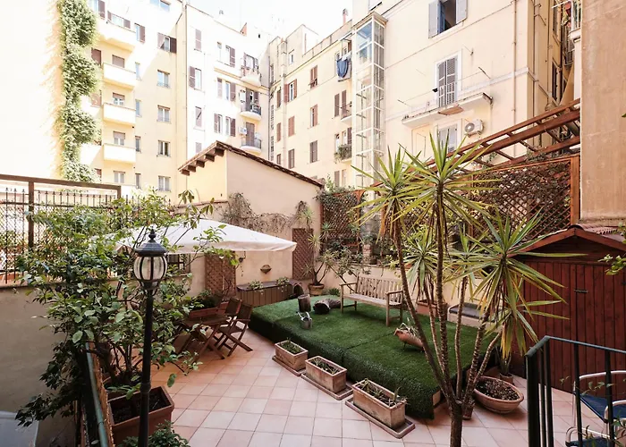 Apartamento Colosseum 3 & 4 Bathrooms With Garden *