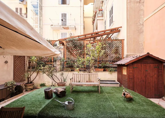 Apartamento Colosseum 3 & 4 Bathrooms With Garden *