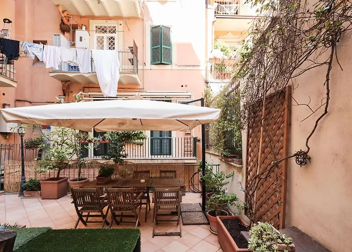 Apartamento Colosseum 3 & 4 Bathrooms With Garden *